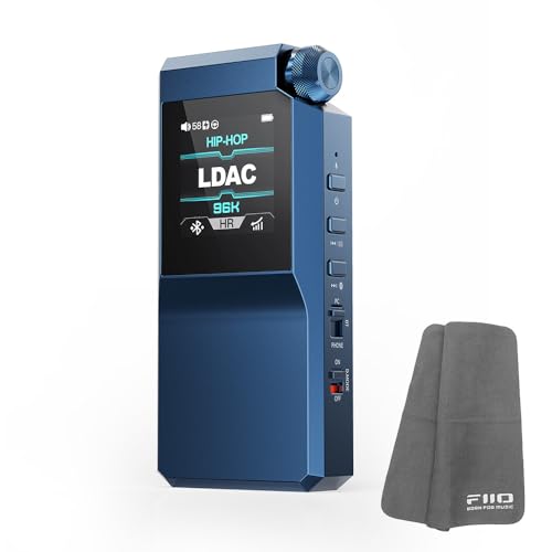 Fiio BTR17 新品未開封 ブラック オマケ付（マグネット式充電ケーブル） Amazon.co.jp: 《ロゴ入りクロスプレゼント》FIIO Bluetooth
